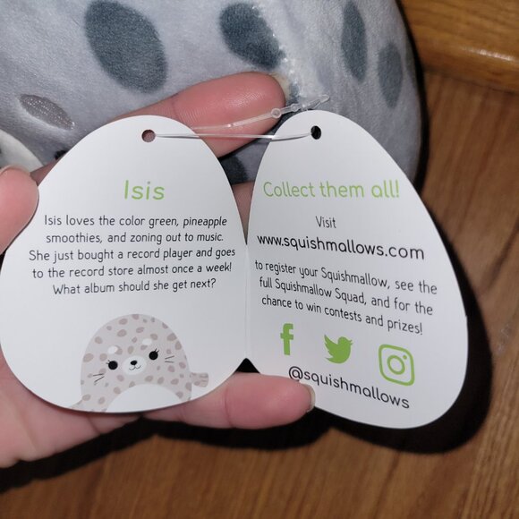 Squishmallows, Isis the Seal - Picture 3 of 4